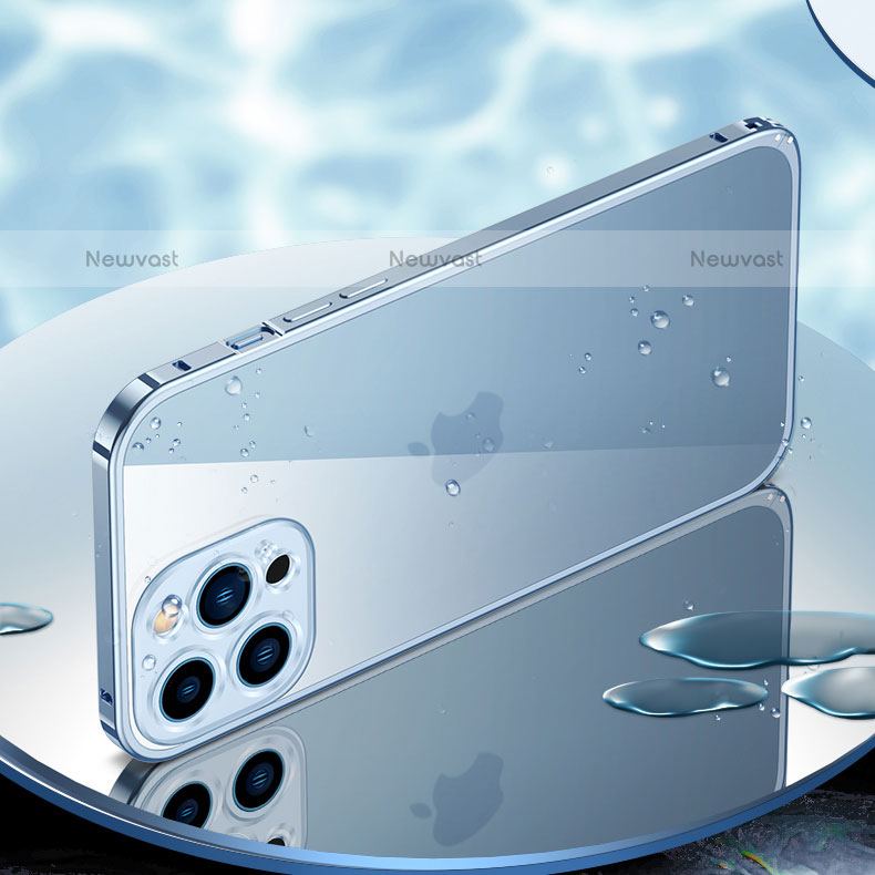 Luxury Aluminum Metal Frame Cover Case LK1 for Apple iPhone 14 Pro