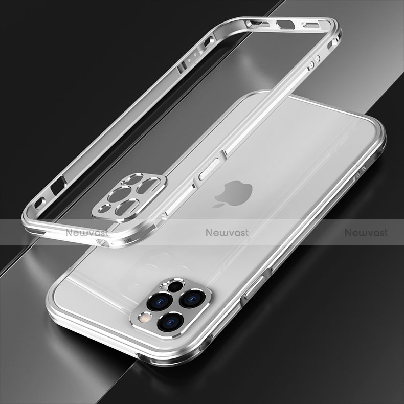 Luxury Aluminum Metal Frame Cover Case N01 for Apple iPhone 12 Pro Max