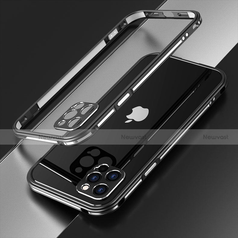 Luxury Aluminum Metal Frame Cover Case N01 for Apple iPhone 12 Pro Max