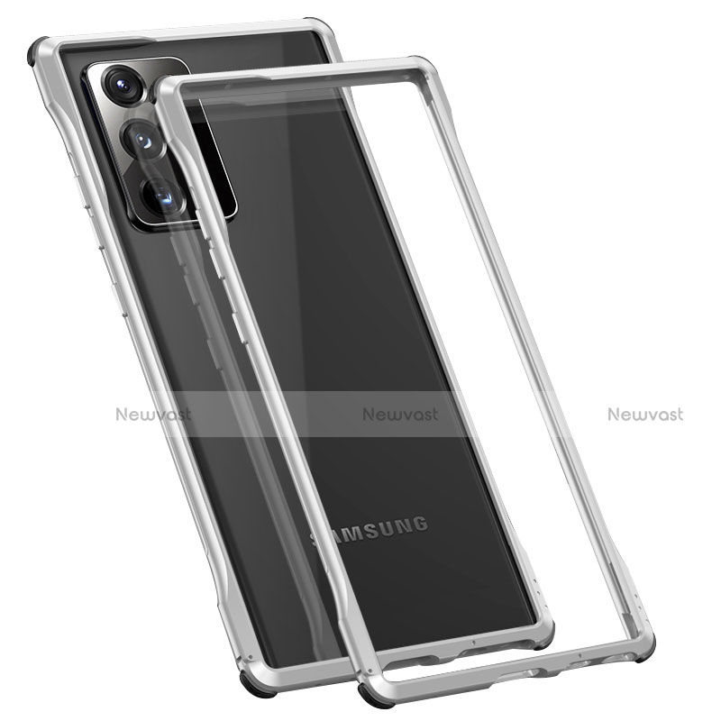 Luxury Aluminum Metal Frame Cover Case N01 for Samsung Galaxy Note 20 Ultra 5G