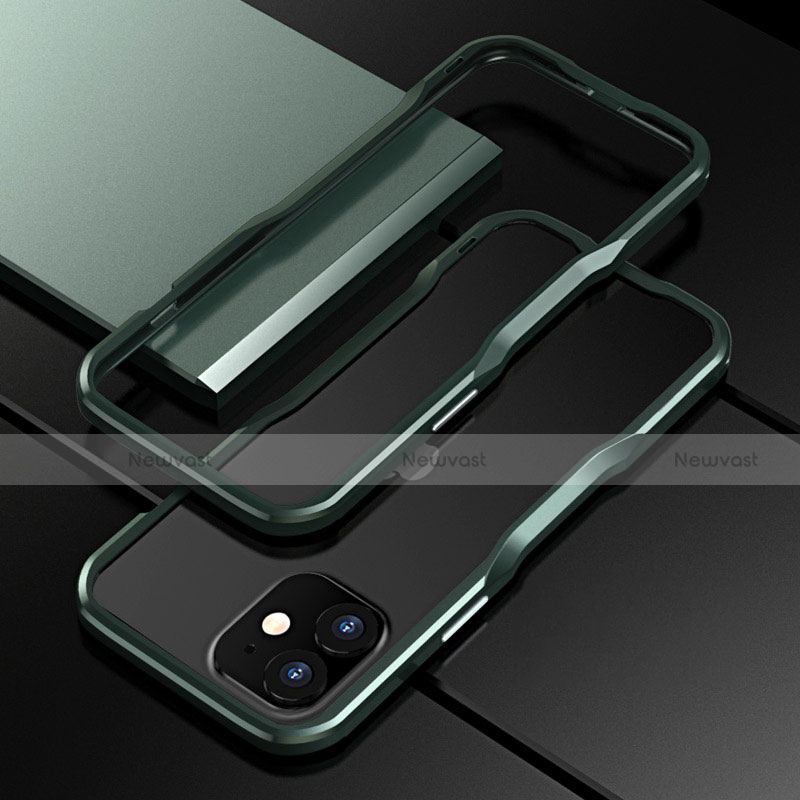 Luxury Aluminum Metal Frame Cover Case N02 for Apple iPhone 12