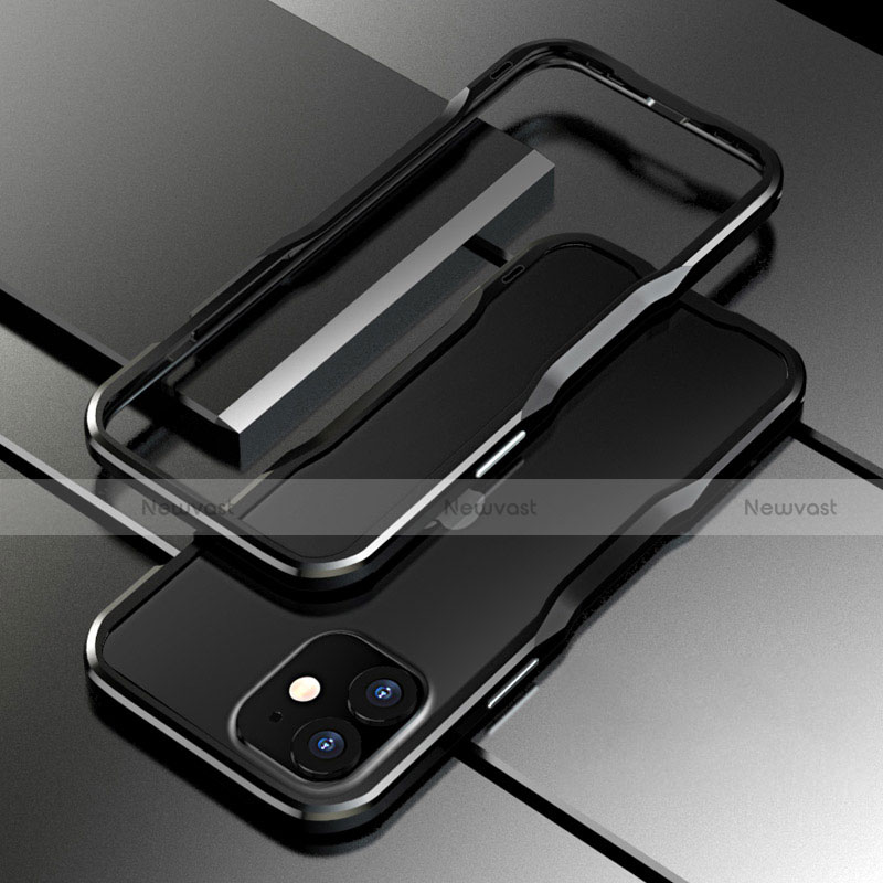 Luxury Aluminum Metal Frame Cover Case N02 for Apple iPhone 12