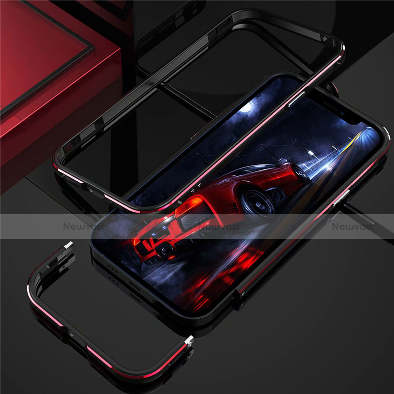 Luxury Aluminum Metal Frame Cover Case N02 for Apple iPhone 12 Pro