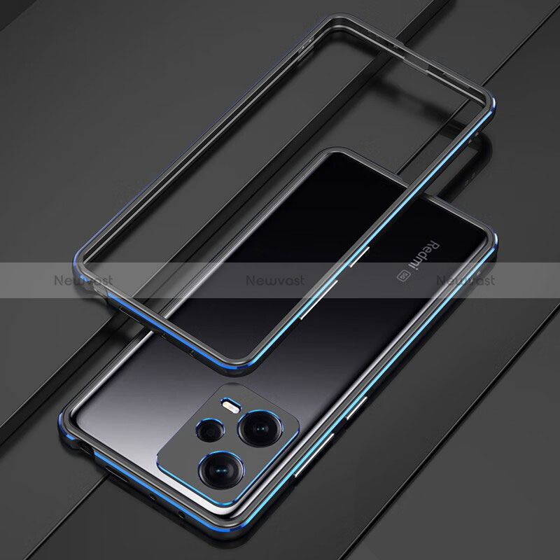 Luxury Aluminum Metal Frame Cover Case S01 for Xiaomi Redmi Note 12 Pro 5G