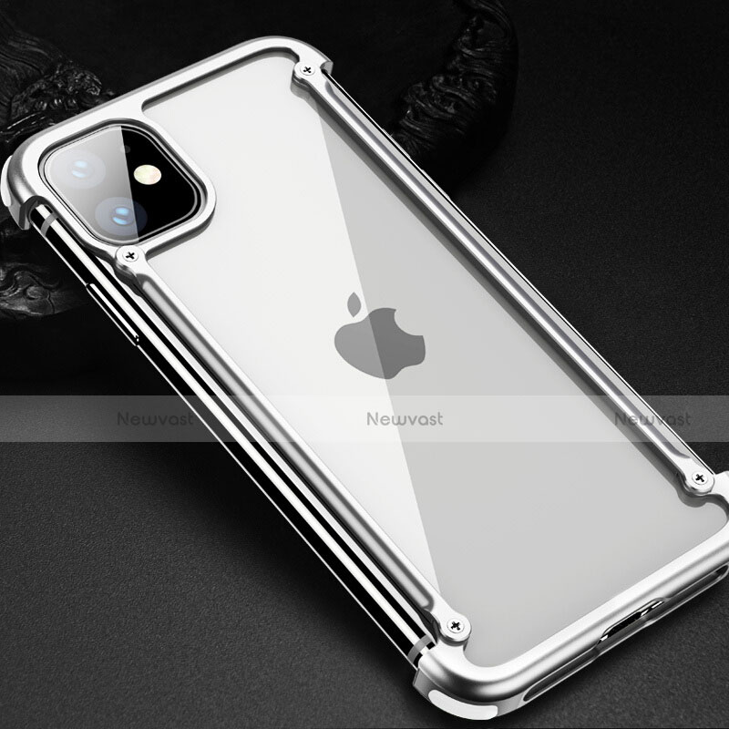 Luxury Aluminum Metal Frame Cover Case T01 for Apple iPhone 11