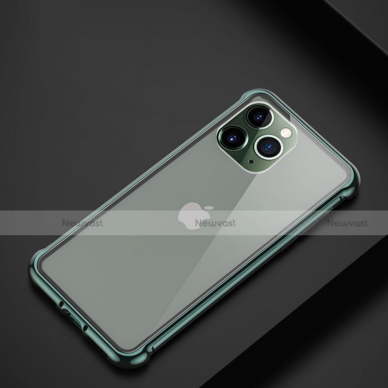 Luxury Aluminum Metal Frame Cover Case T01 for Apple iPhone 11 Pro