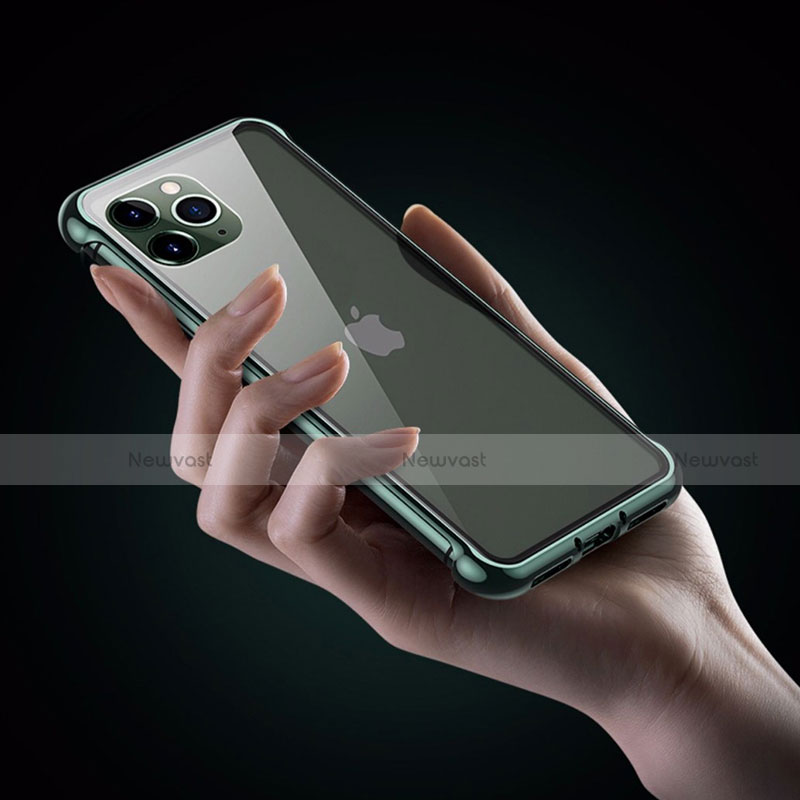 Luxury Aluminum Metal Frame Cover Case T01 for Apple iPhone 11 Pro