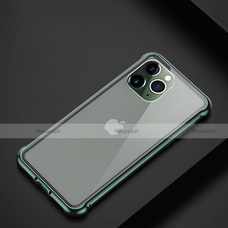 Luxury Aluminum Metal Frame Cover Case T01 for Apple iPhone 11 Pro Max