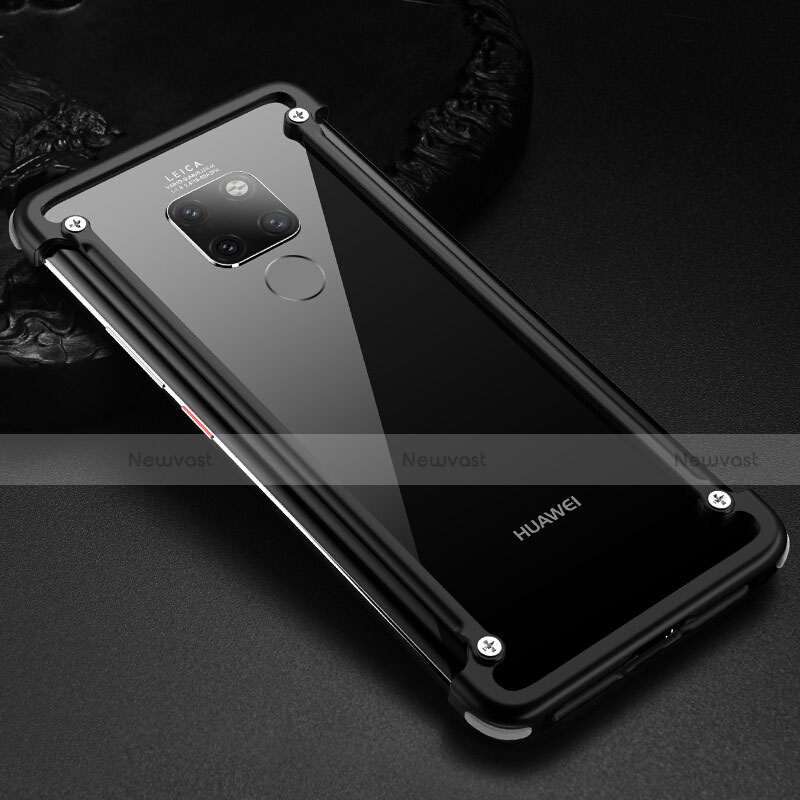 Luxury Aluminum Metal Frame Cover Case T01 for Huawei Mate 20 X 5G