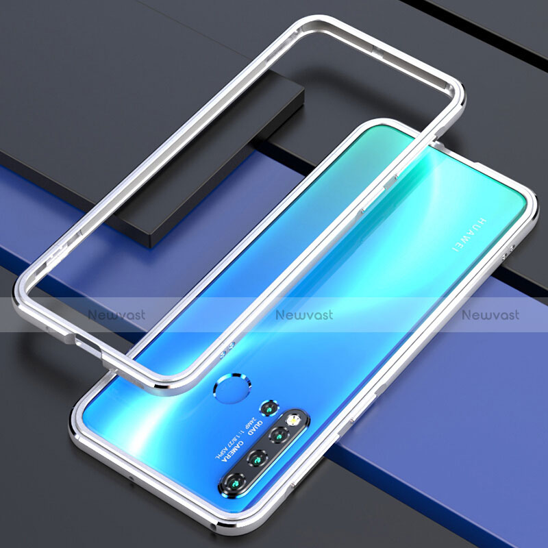 Luxury Aluminum Metal Frame Cover Case T01 for Huawei P20 Lite (2019)