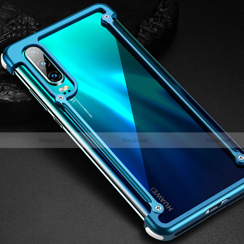 Luxury Aluminum Metal Frame Cover Case T01 for Huawei P30