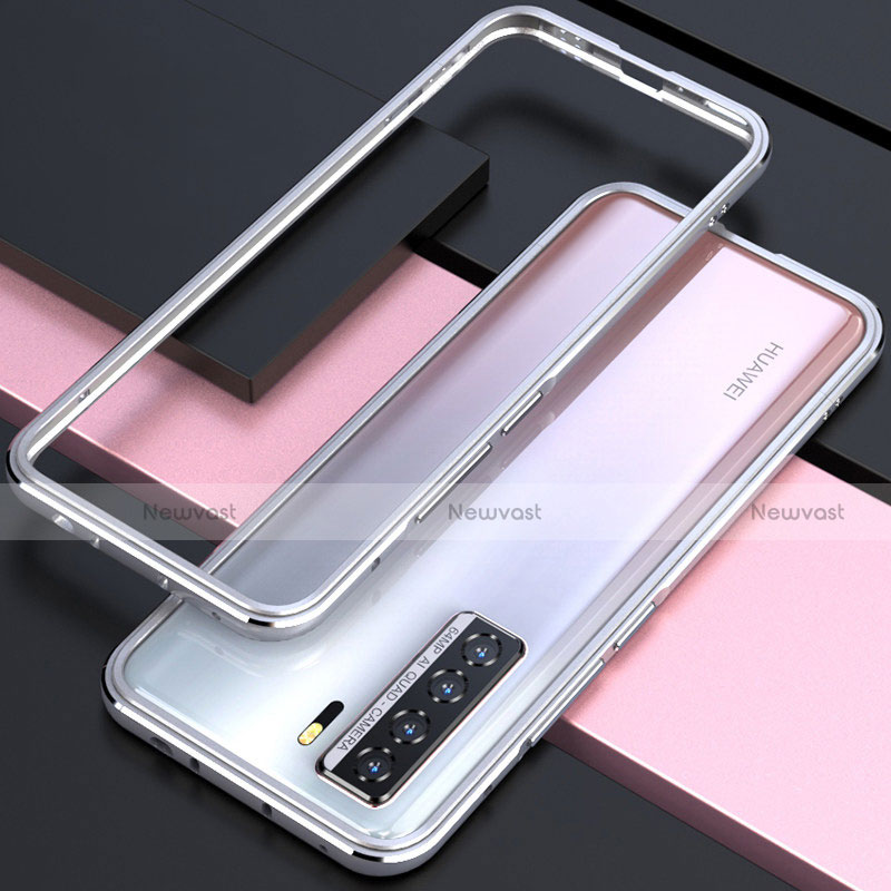 Luxury Aluminum Metal Frame Cover Case T01 for Huawei P40 Lite 5G