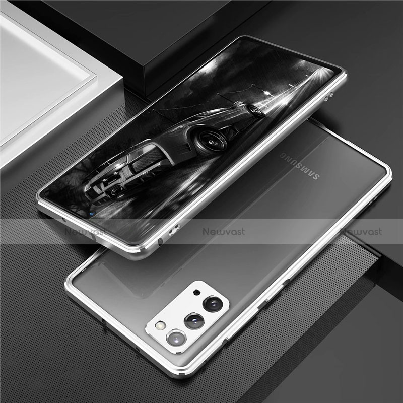 Luxury Aluminum Metal Frame Cover Case T01 for Samsung Galaxy Note 20 5G