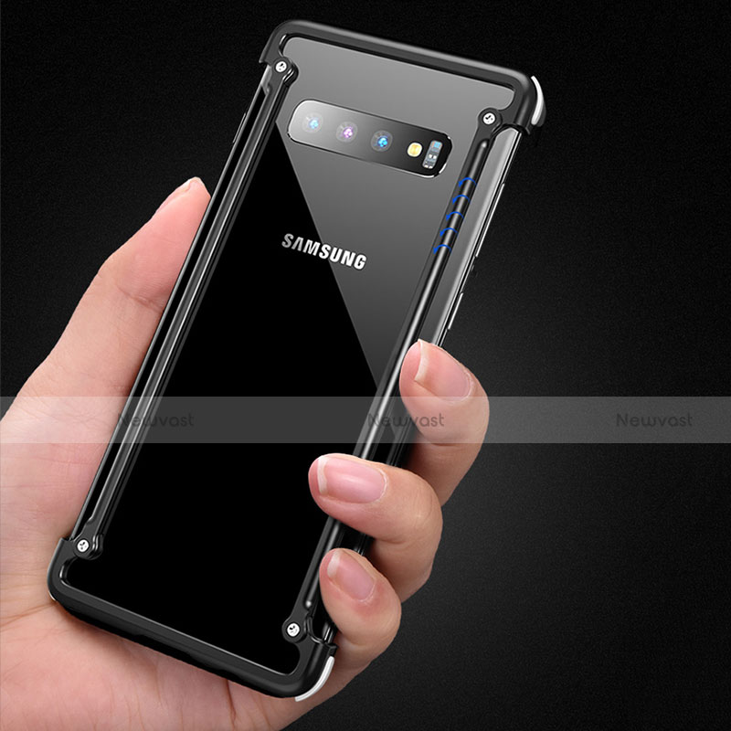 Luxury Aluminum Metal Frame Cover Case T01 for Samsung Galaxy S10 Plus