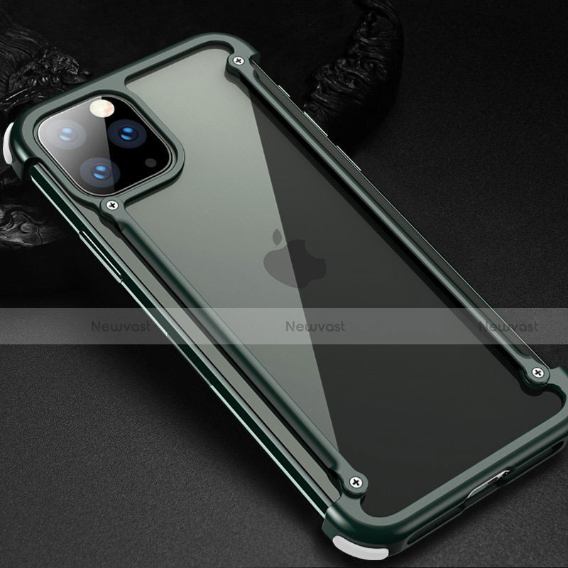 Luxury Aluminum Metal Frame Cover Case T02 for Apple iPhone 11 Pro Max
