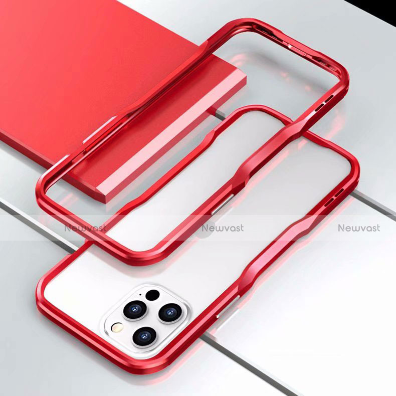 Luxury Aluminum Metal Frame Cover Case T03 for Apple iPhone 12 Pro Max