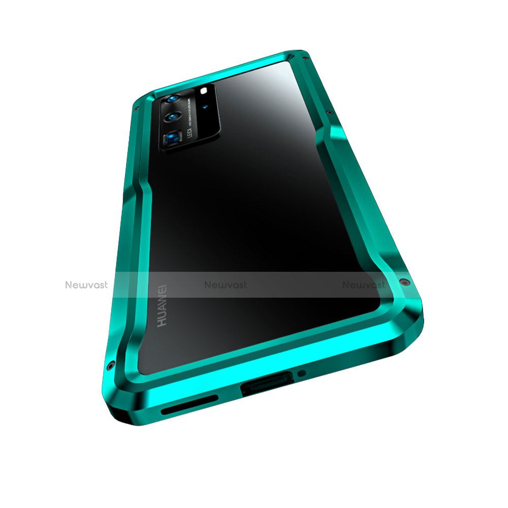 Luxury Aluminum Metal Frame Cover Case T03 for Huawei P40 Pro