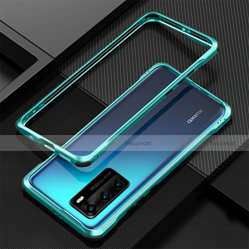 Luxury Aluminum Metal Frame Cover Case T04 for Huawei P40
