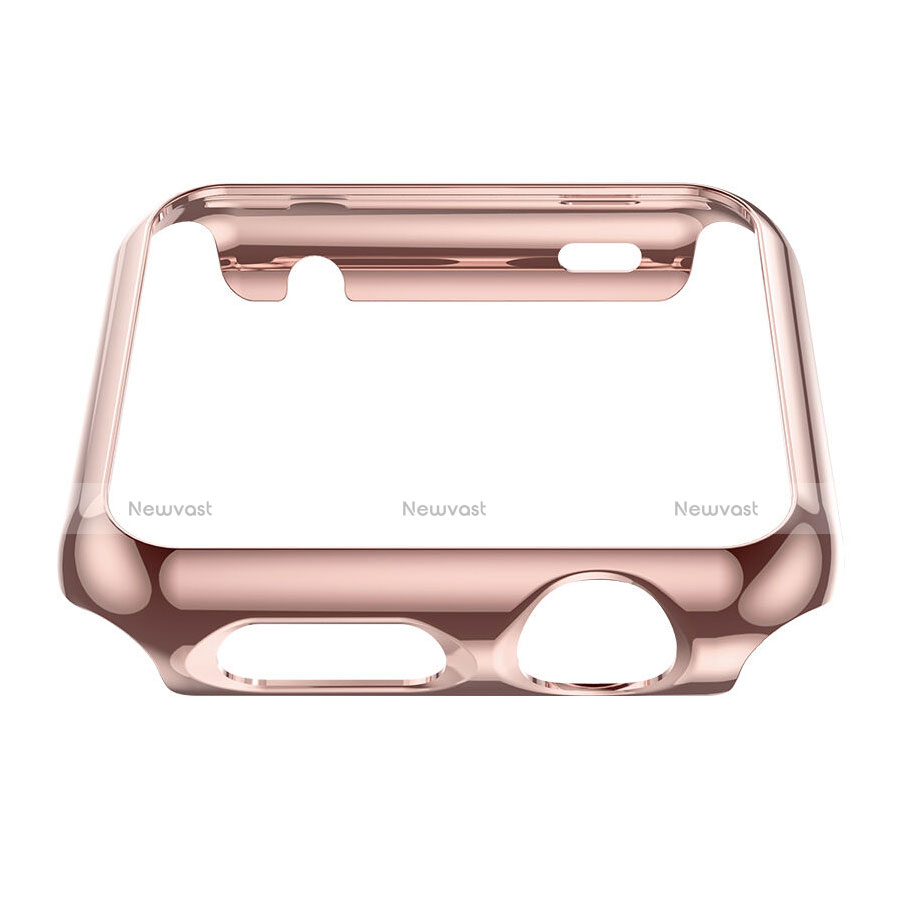 Luxury Aluminum Metal Frame Cover for Apple iWatch 2 38mm Pink