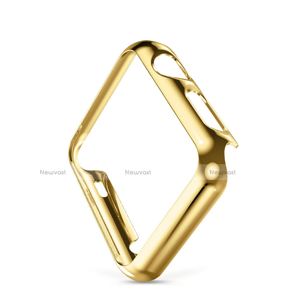 Luxury Aluminum Metal Frame Cover for Apple iWatch 2 42mm Gold