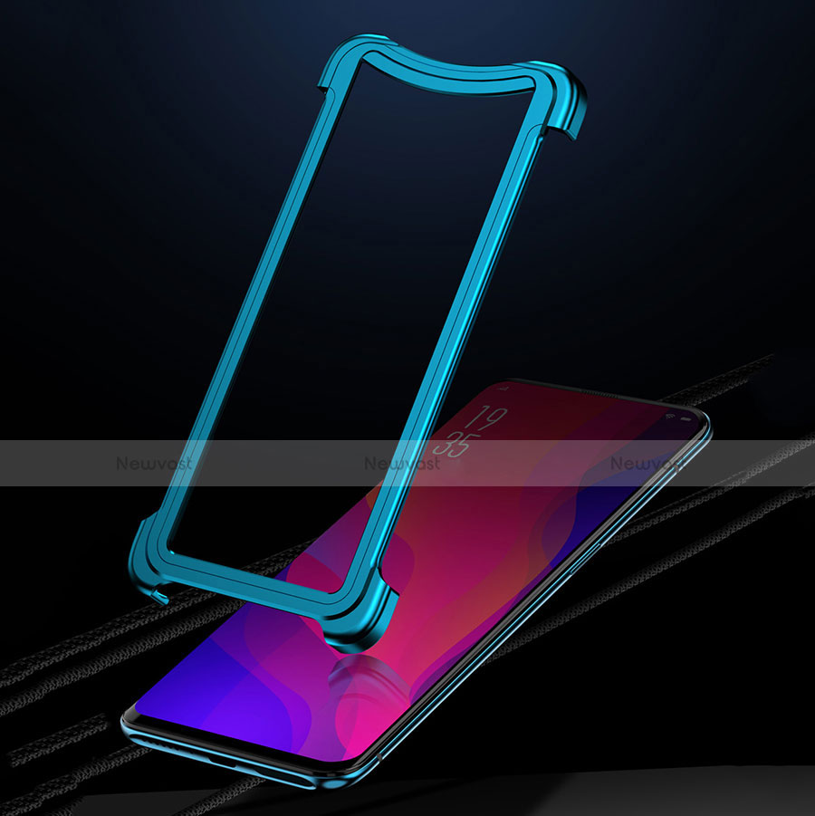Luxury Aluminum Metal Frame Cover for Oppo Find X Super Flash Edition