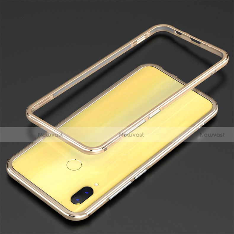 Luxury Aluminum Metal Frame Mirror Cover Case 360 Degrees for Huawei Nova 3i