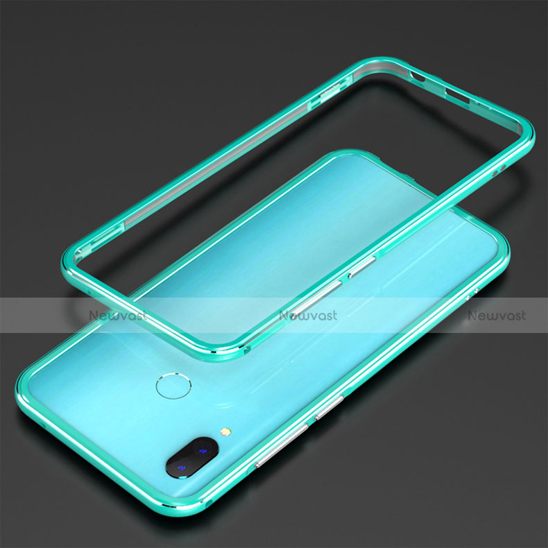 Luxury Aluminum Metal Frame Mirror Cover Case 360 Degrees for Huawei Nova 3i