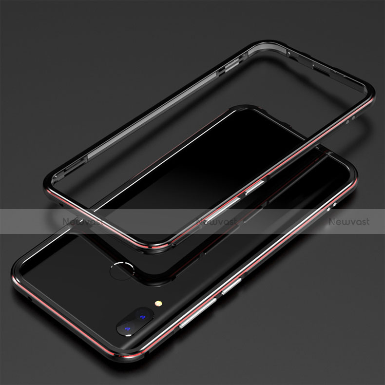 Luxury Aluminum Metal Frame Mirror Cover Case 360 Degrees for Huawei Nova 3i