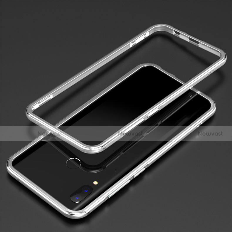 Luxury Aluminum Metal Frame Mirror Cover Case 360 Degrees for Huawei Nova 3i
