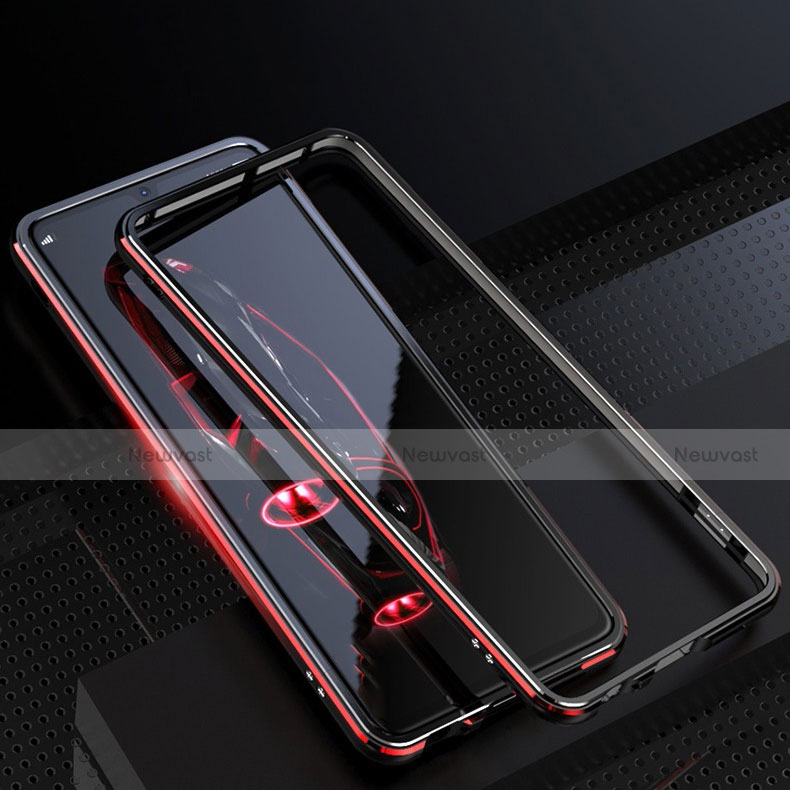 Luxury Aluminum Metal Frame Mirror Cover Case 360 Degrees for Huawei P30 Pro