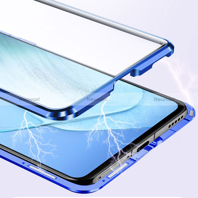 Luxury Aluminum Metal Frame Mirror Cover Case 360 Degrees for OnePlus 11 5G