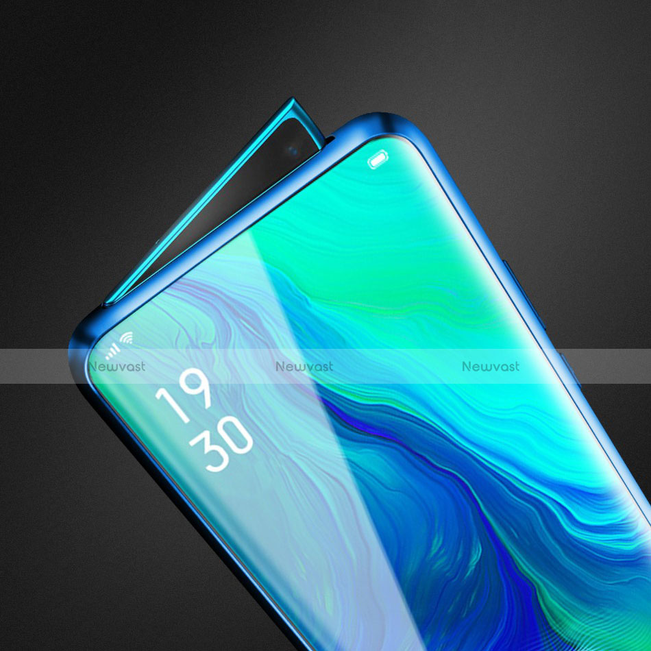 Luxury Aluminum Metal Frame Mirror Cover Case 360 Degrees for Oppo Reno