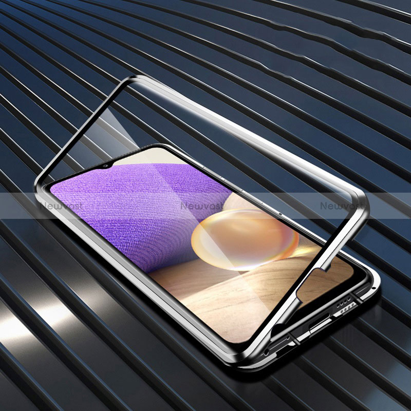 Luxury Aluminum Metal Frame Mirror Cover Case 360 Degrees for Realme 9 Pro+ Plus 5G