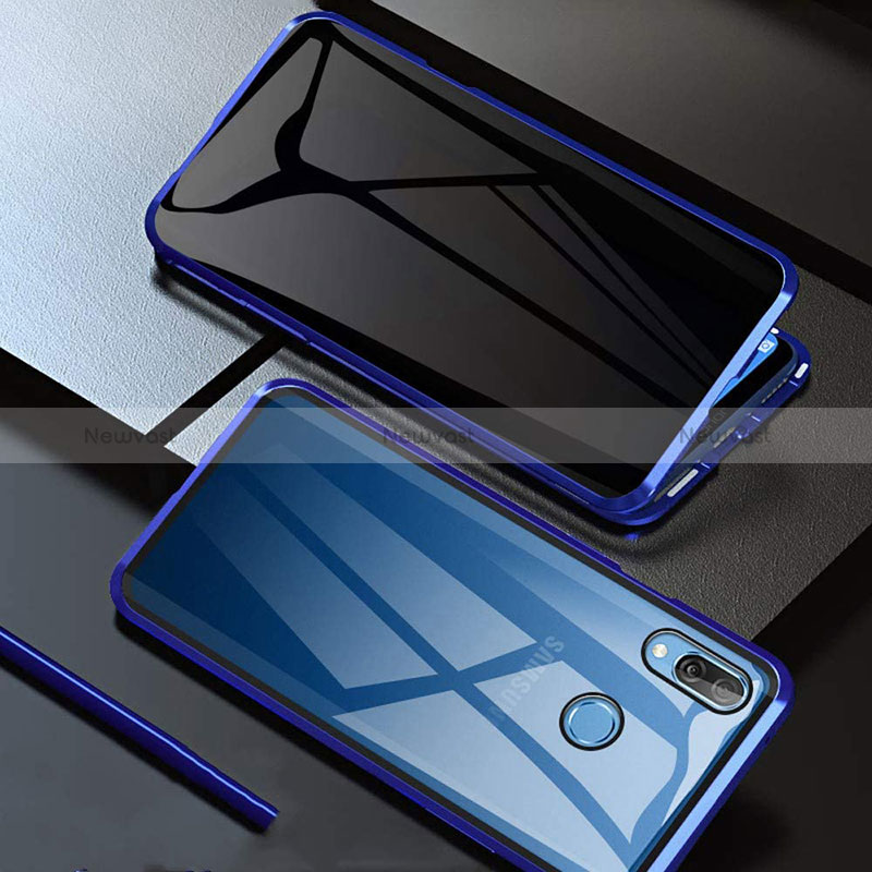 Luxury Aluminum Metal Frame Mirror Cover Case 360 Degrees for Samsung Galaxy A30