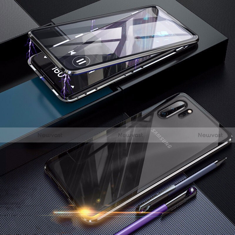 Luxury Aluminum Metal Frame Mirror Cover Case 360 Degrees for Samsung Galaxy Note 10 Plus 5G