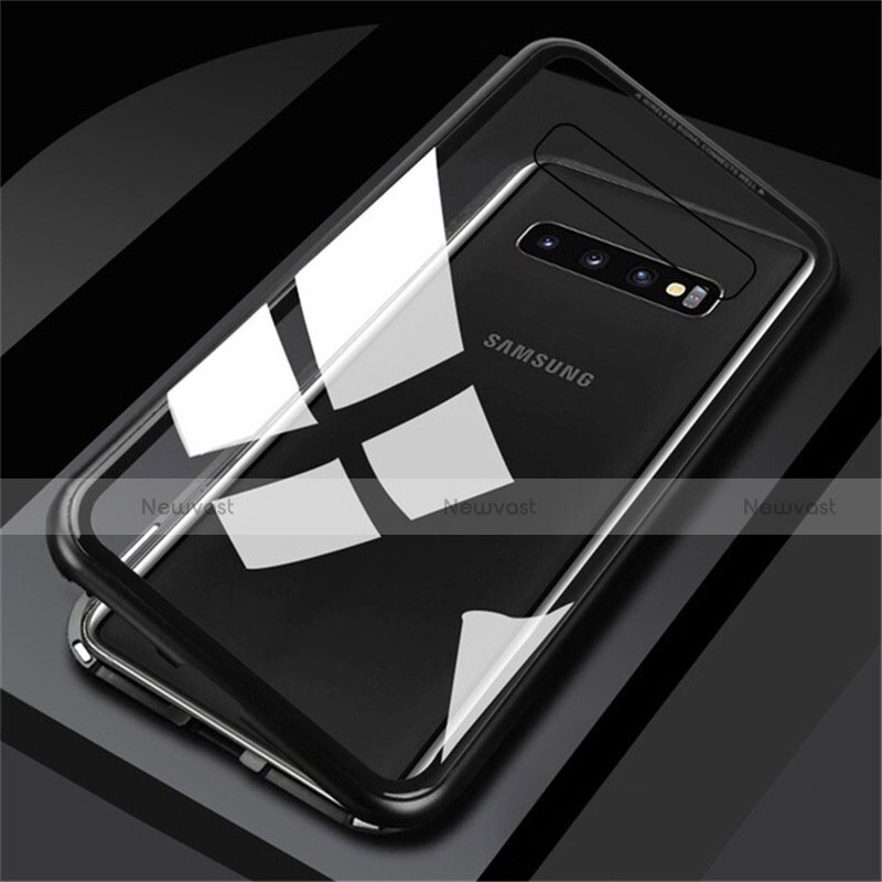 Luxury Aluminum Metal Frame Mirror Cover Case 360 Degrees for Samsung Galaxy S10 Plus