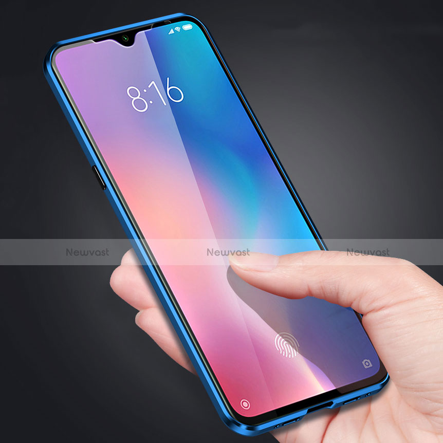 Luxury Aluminum Metal Frame Mirror Cover Case 360 Degrees for Xiaomi CC9e