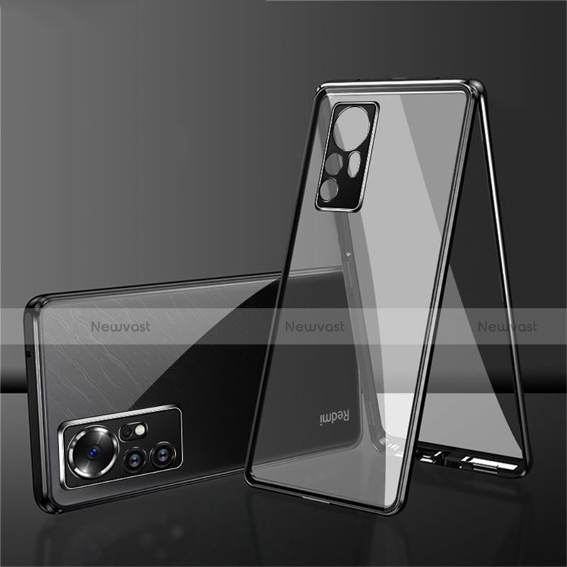 Luxury Aluminum Metal Frame Mirror Cover Case 360 Degrees for Xiaomi Mi 12 5G