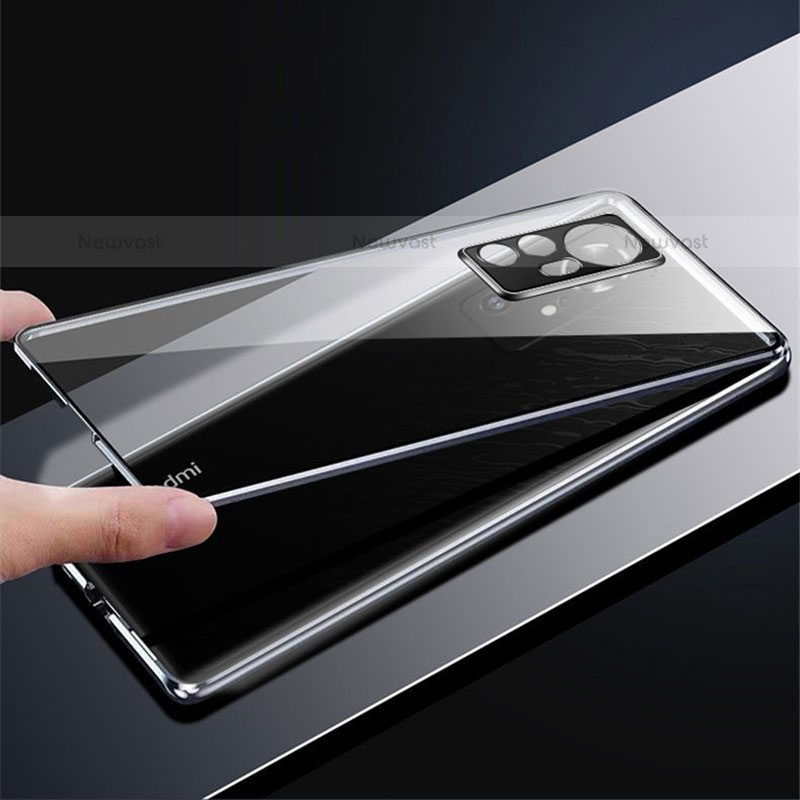 Luxury Aluminum Metal Frame Mirror Cover Case 360 Degrees for Xiaomi Mi 12 Pro 5G