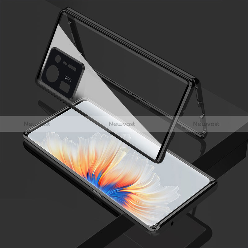 Luxury Aluminum Metal Frame Mirror Cover Case 360 Degrees for Xiaomi Mi Mix 4 5G