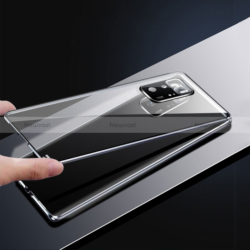 Luxury Aluminum Metal Frame Mirror Cover Case 360 Degrees for Xiaomi POCO M3 Pro 5G