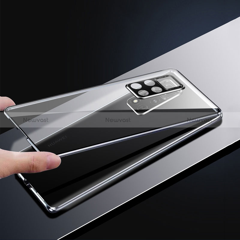 Luxury Aluminum Metal Frame Mirror Cover Case 360 Degrees for Xiaomi Redmi Note 11 Pro 4G