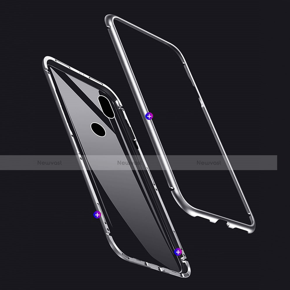 Luxury Aluminum Metal Frame Mirror Cover Case 360 Degrees for Xiaomi Redmi Note 7
