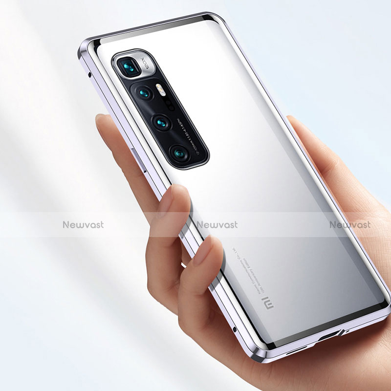 Luxury Aluminum Metal Frame Mirror Cover Case 360 Degrees M01 for Xiaomi Mi 10 Ultra