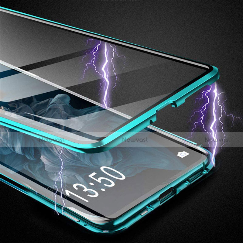 Luxury Aluminum Metal Frame Mirror Cover Case 360 Degrees M01 for Xiaomi Mi Note 10