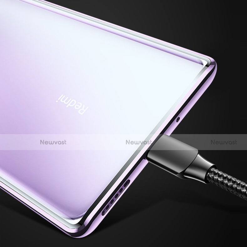 Luxury Aluminum Metal Frame Mirror Cover Case 360 Degrees M01 for Xiaomi Redmi K30 5G