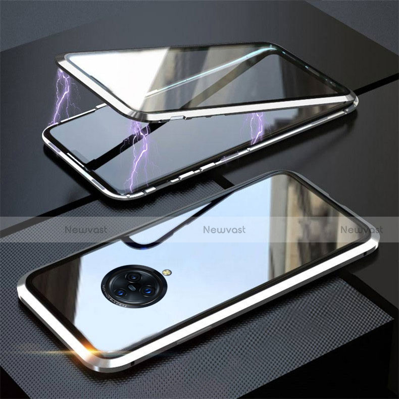 Luxury Aluminum Metal Frame Mirror Cover Case 360 Degrees M03 for Vivo Nex 3