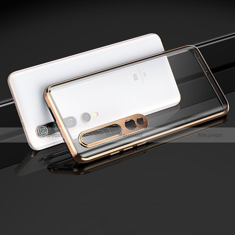 Luxury Aluminum Metal Frame Mirror Cover Case 360 Degrees M03 for Xiaomi Mi 10 Pro