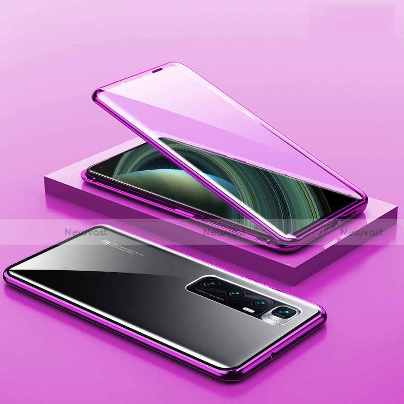 Luxury Aluminum Metal Frame Mirror Cover Case 360 Degrees M03 for Xiaomi Mi 10 Ultra