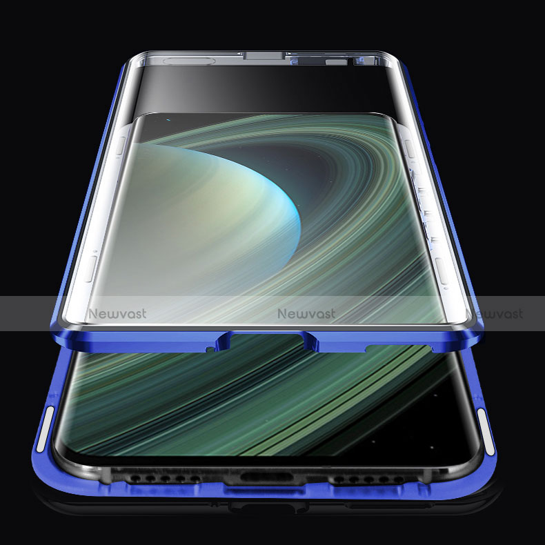 Luxury Aluminum Metal Frame Mirror Cover Case 360 Degrees M03 for Xiaomi Mi 10 Ultra